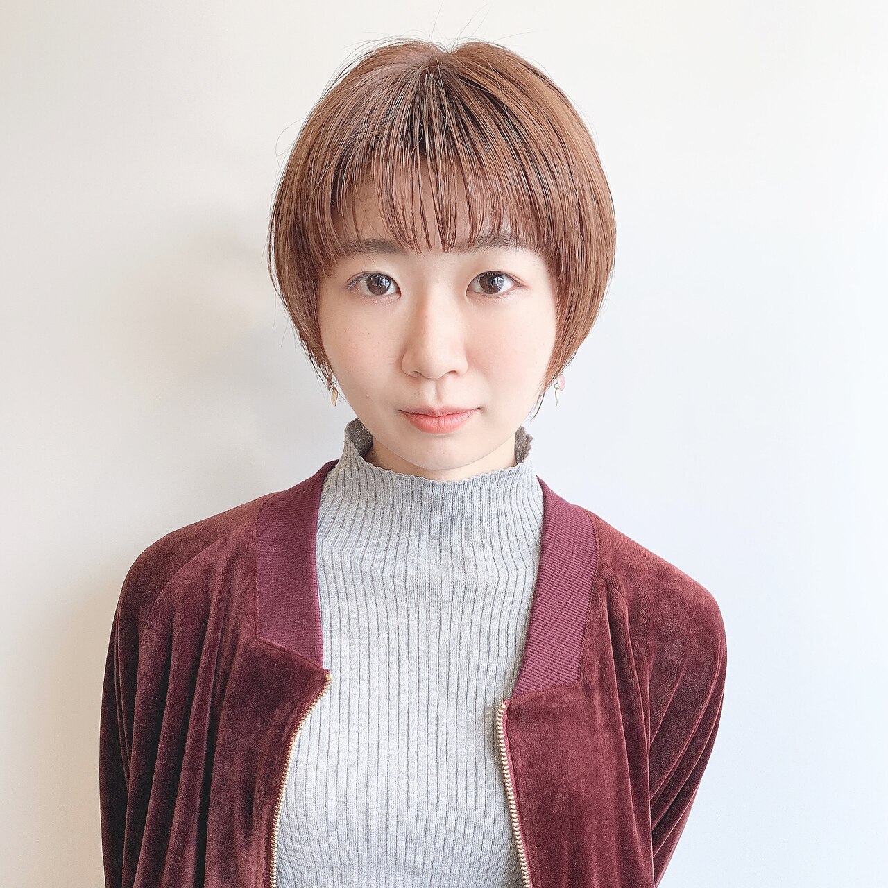 【ショート】ピンクアッシュ