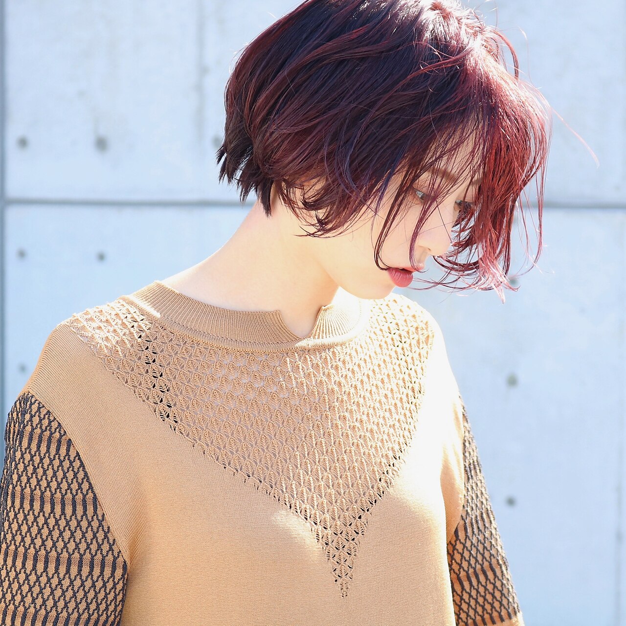 赤系ヘアカラーのサンプルガイド レッド レッドブラウン中心に仕上がりをチェック ホットペッパービューティーマガジン