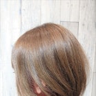 インナーカラー、大人かわいいパープルレッド☆