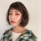 《PearL》くせ毛風パーマリラックス感のあるラフボブ