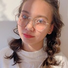 『December』アシンメトリー編み込みアレンジ