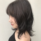 くっきりレイヤー×ダークグレー