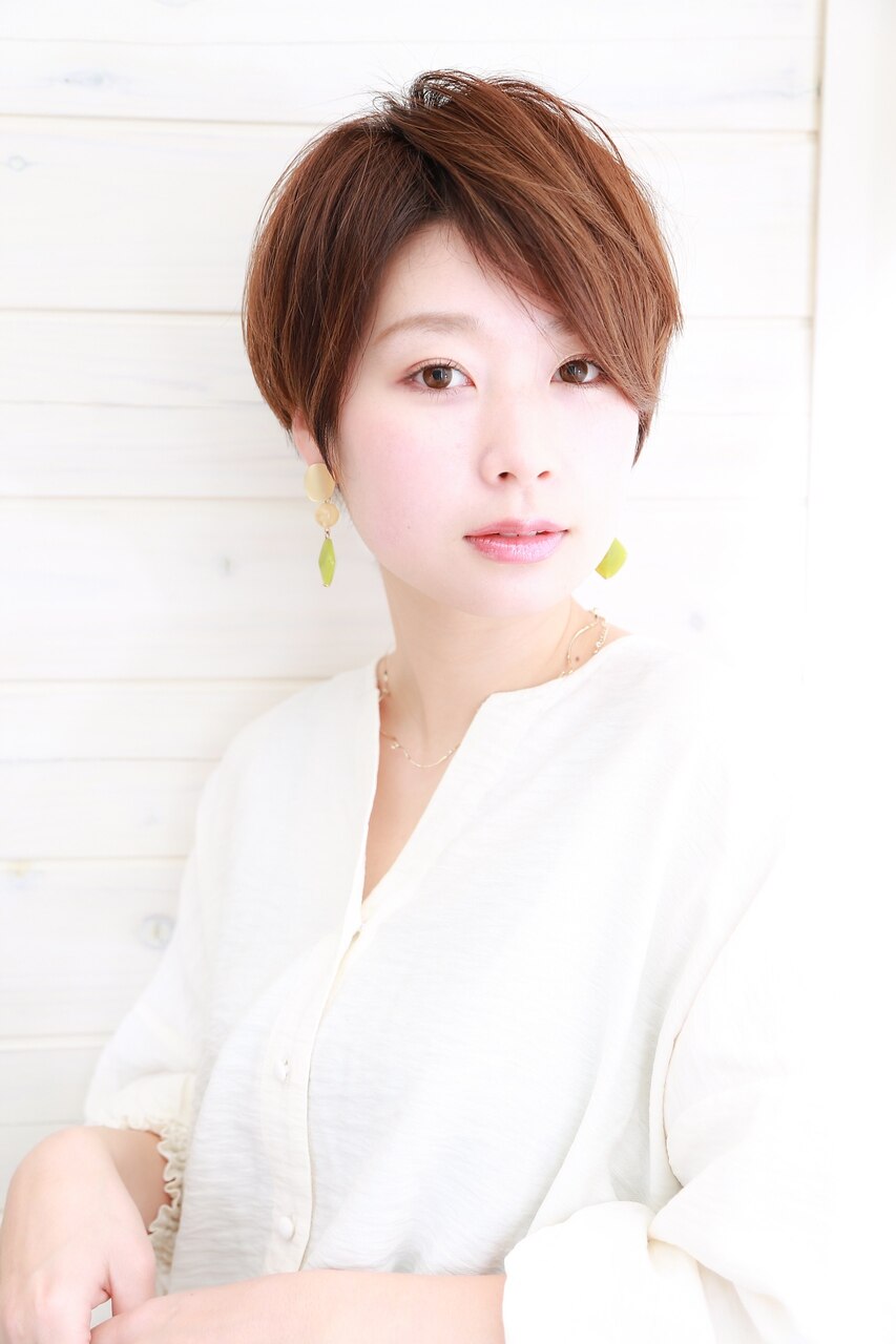 [OCEAN Hair&Life]大人可愛い☆ベリーショート☆ことりベージュ
