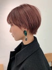 ＊【AO】スモーキーピンクショートヘア◎