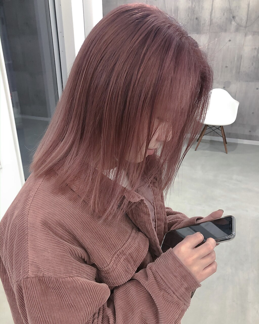 春にかわいいpink color