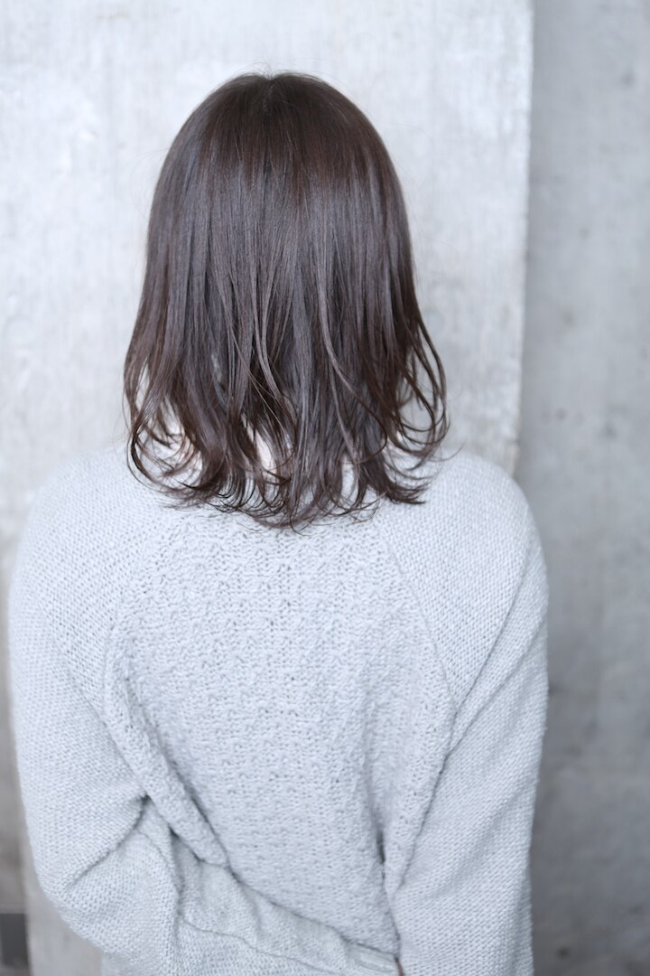 【salon de MiLK 原宿】ミディアムゆるふわスタイリング