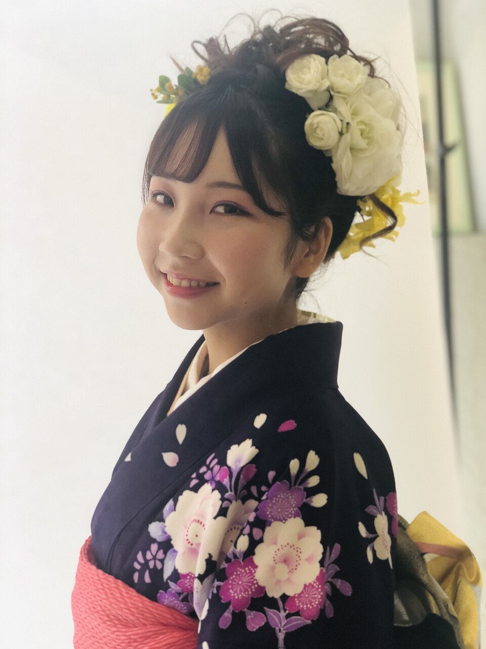 プロカメラマンの成人フォトジェニック