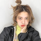 ボブアレンジ_外ハネボブアッシュブラウンネオウルフ_27167