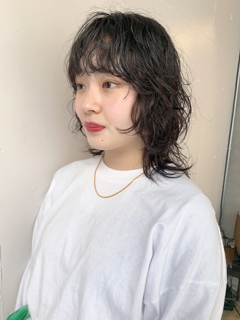 おしゃれウルフパーマ