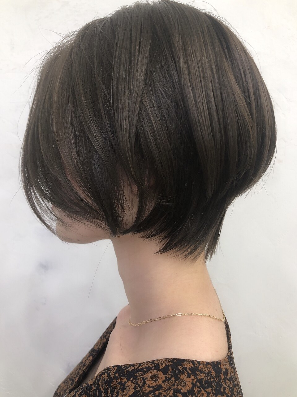  anli  ガサ   大人ショート×アッシュブラック