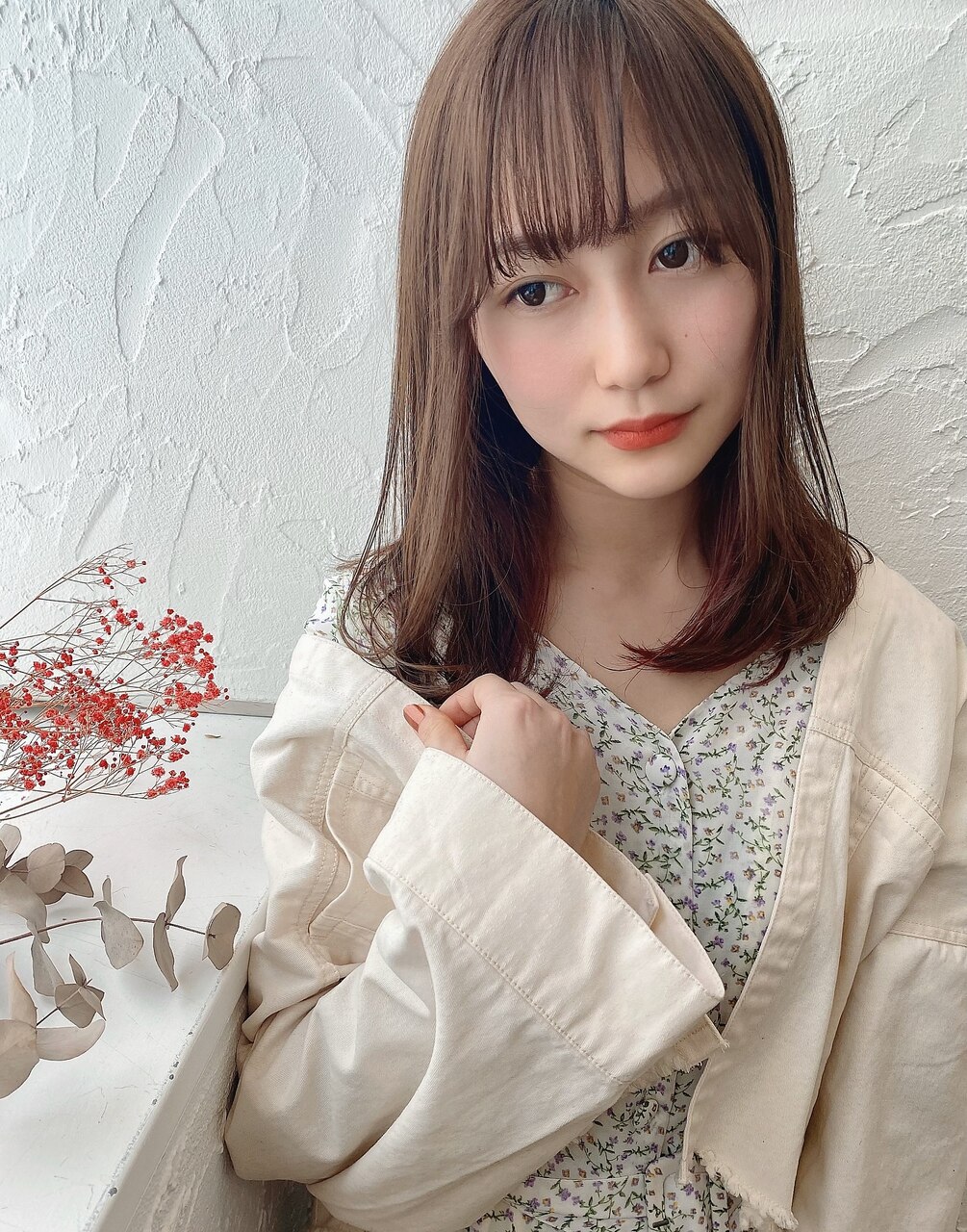 【CAMON.】 ラテカラー×ナチュストレート”巻かなくていい