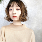 【December】大人かわいい 外ハネボブ アッシュブラウン♪