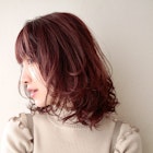 艶髪ミディアムレイヤー