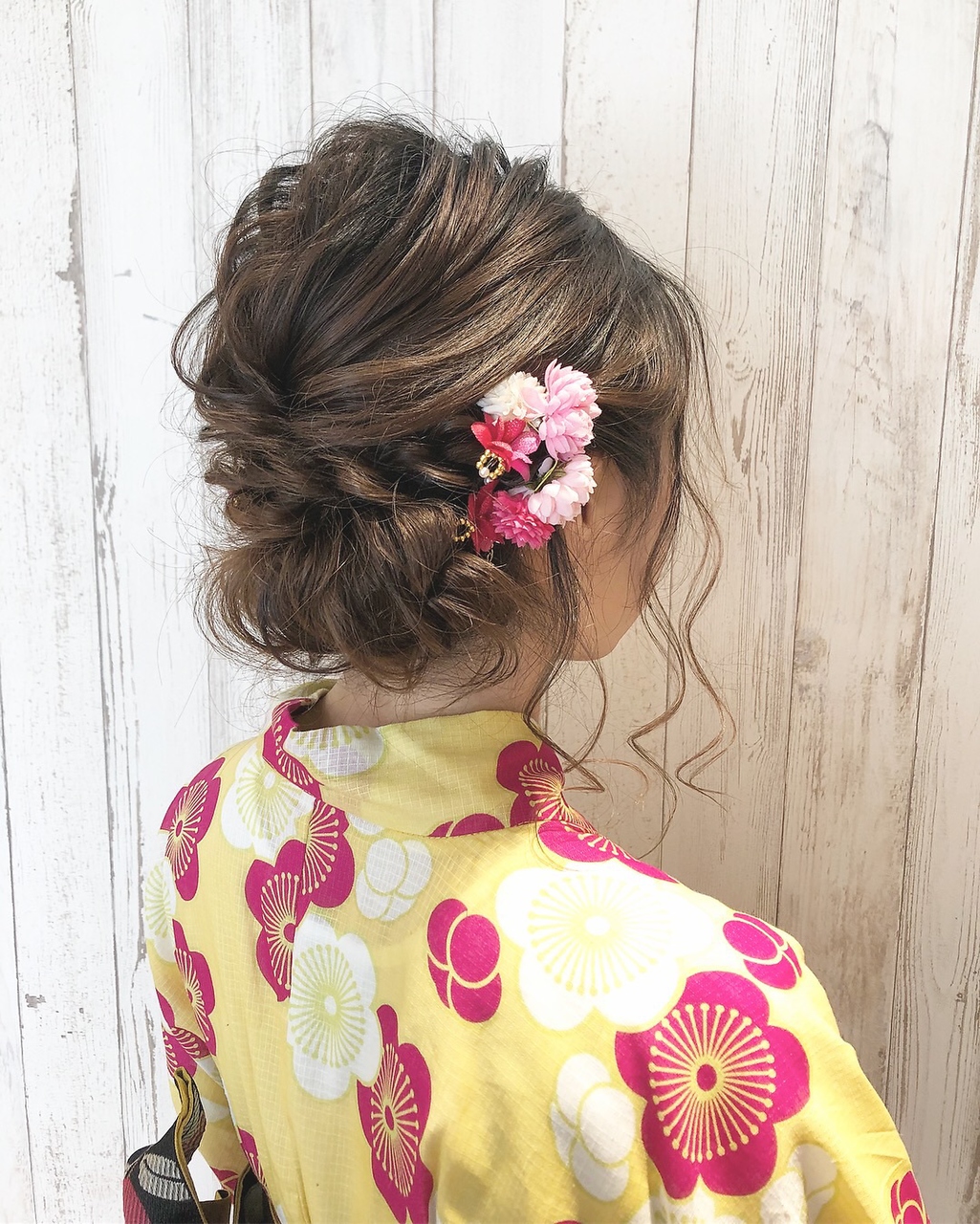 浴衣　hair arrange