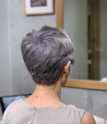 オシャレミセスのシルバーグレージュヘア＜HanaWa恵比寿＞