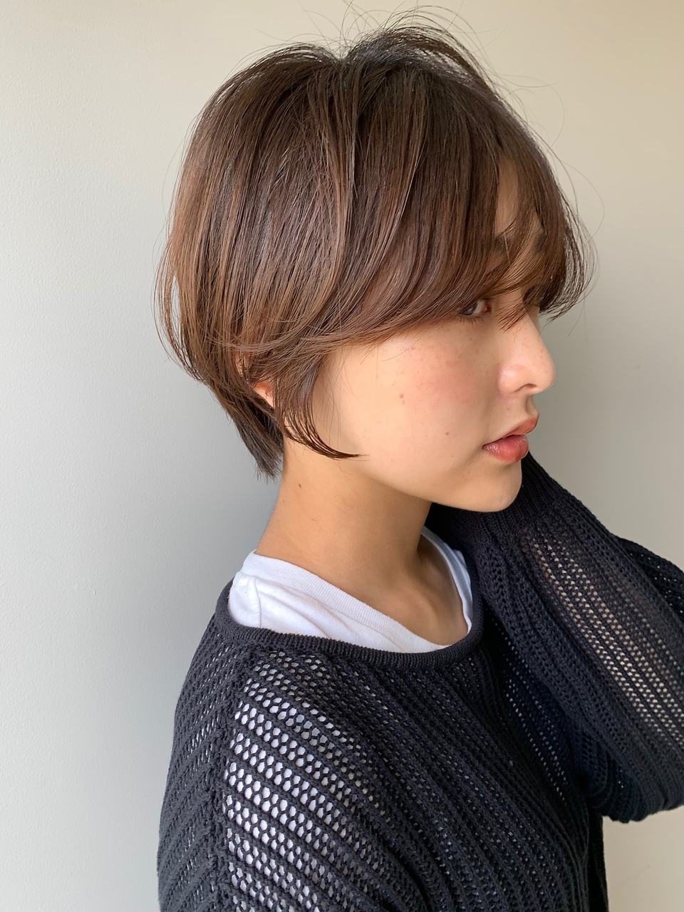 【vain#A】大人かわいい小顔ひし形ショートボブ