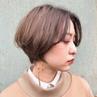 大人かわいい耳掛けハンサムショート20代30代40代 恵比寿 須賀