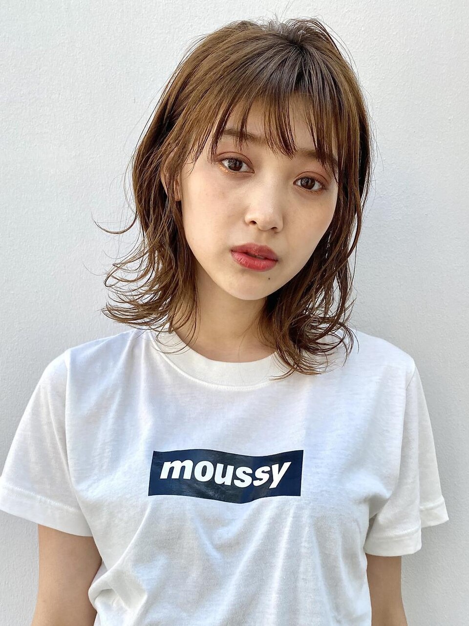 ミディアムウルフレイヤースタイル　Link下道正行