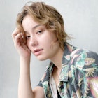 ぷちウルフ_ウェーブパーマフォギーベージュ耳かけ_7602