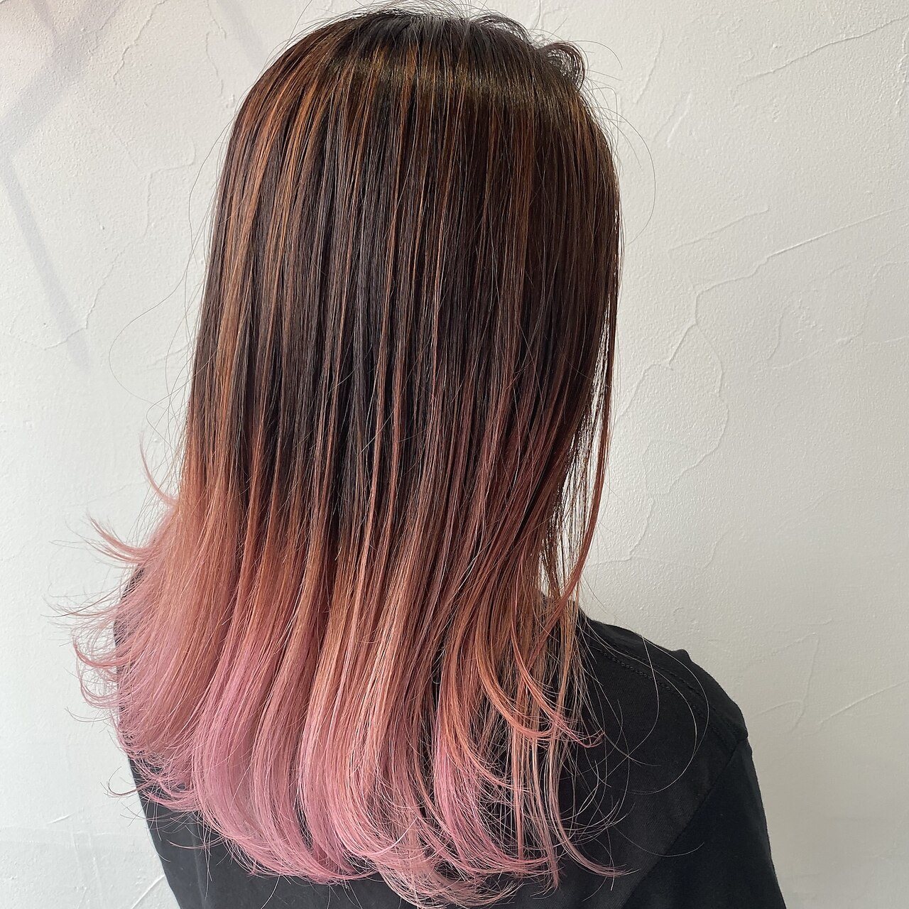 アイスピンクバレイヤージュ