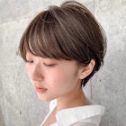 丸みショートボブ *