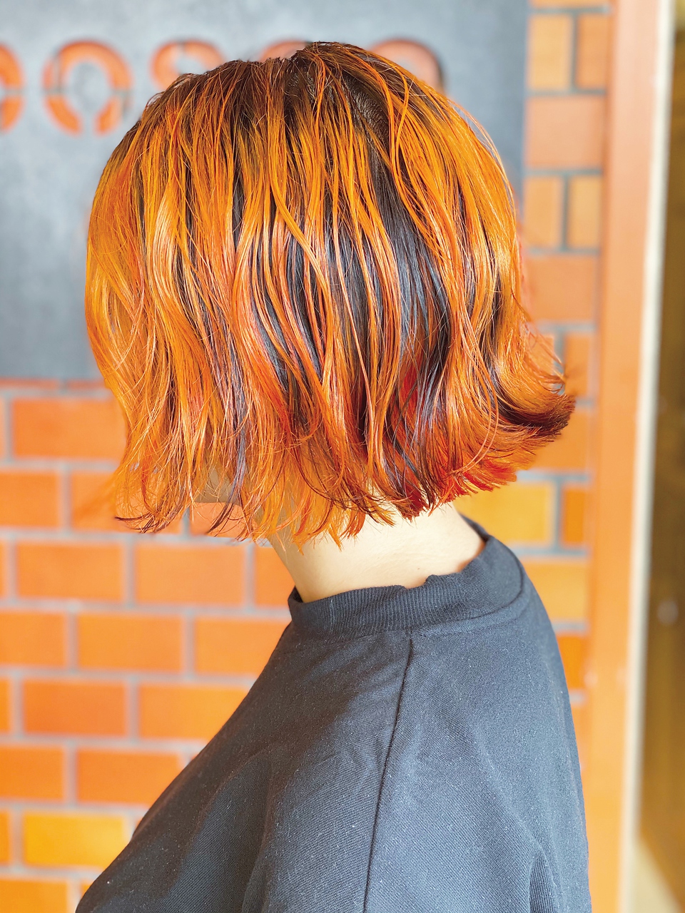 アプリコットオレンジで髪から夏気分 21年のおすすめヘアカラーカタログ ホットペッパービューティーマガジン