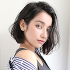 【ROSE六甲道】マニッシュショート ネイビーカラー フレンチボブ