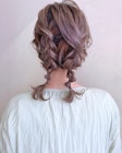 ＊ arrange hair ＊　　編み込みツインテール