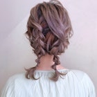 * arrange hair * 編み込みツインテール