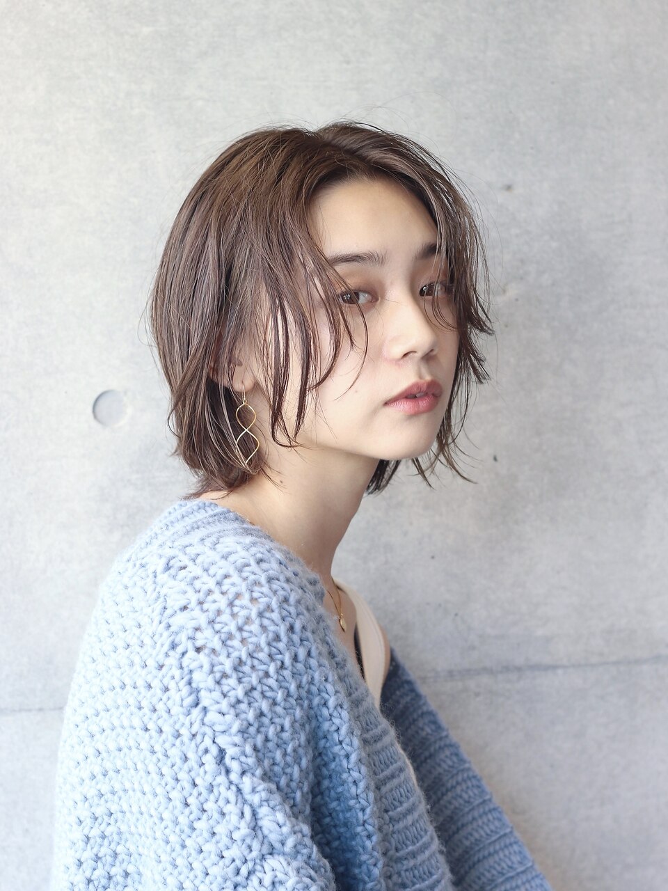 [SORA見藤] ナチュラルウルフボブ