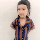 キッズ前髪ぱっつんスタイル