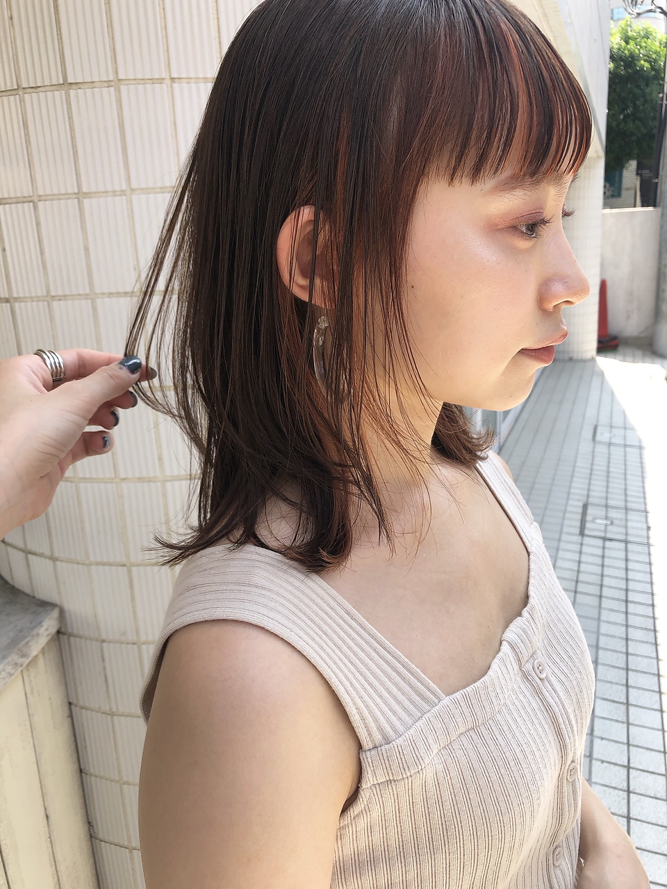 21年 暑い夏にしたい 爽やかミディアムスタイル ヘアアレンジ ホットペッパービューティーマガジン