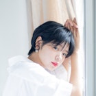 シンプル耳かけショート