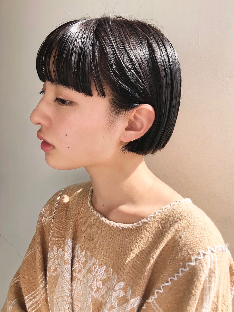 ワイドバングでおしゃれ前髪を手に入れよう 長さ別ヘアカタログ ホットペッパービューティーマガジン