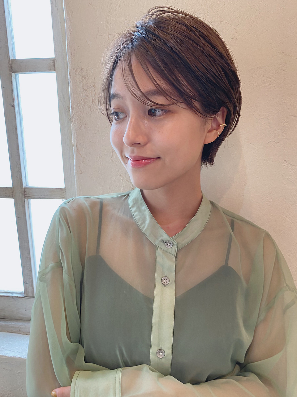優しい印象やわらかショート