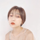 ショコラアッシュ/ヘルシースタイル/ショート/カラー/カット