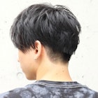 カットのみ!前下がりハンサムショート