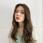 ミントベージュ×ハイライトカラー