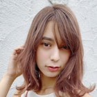 長め前髪の外ハネミディアムスタイル♪藤沢