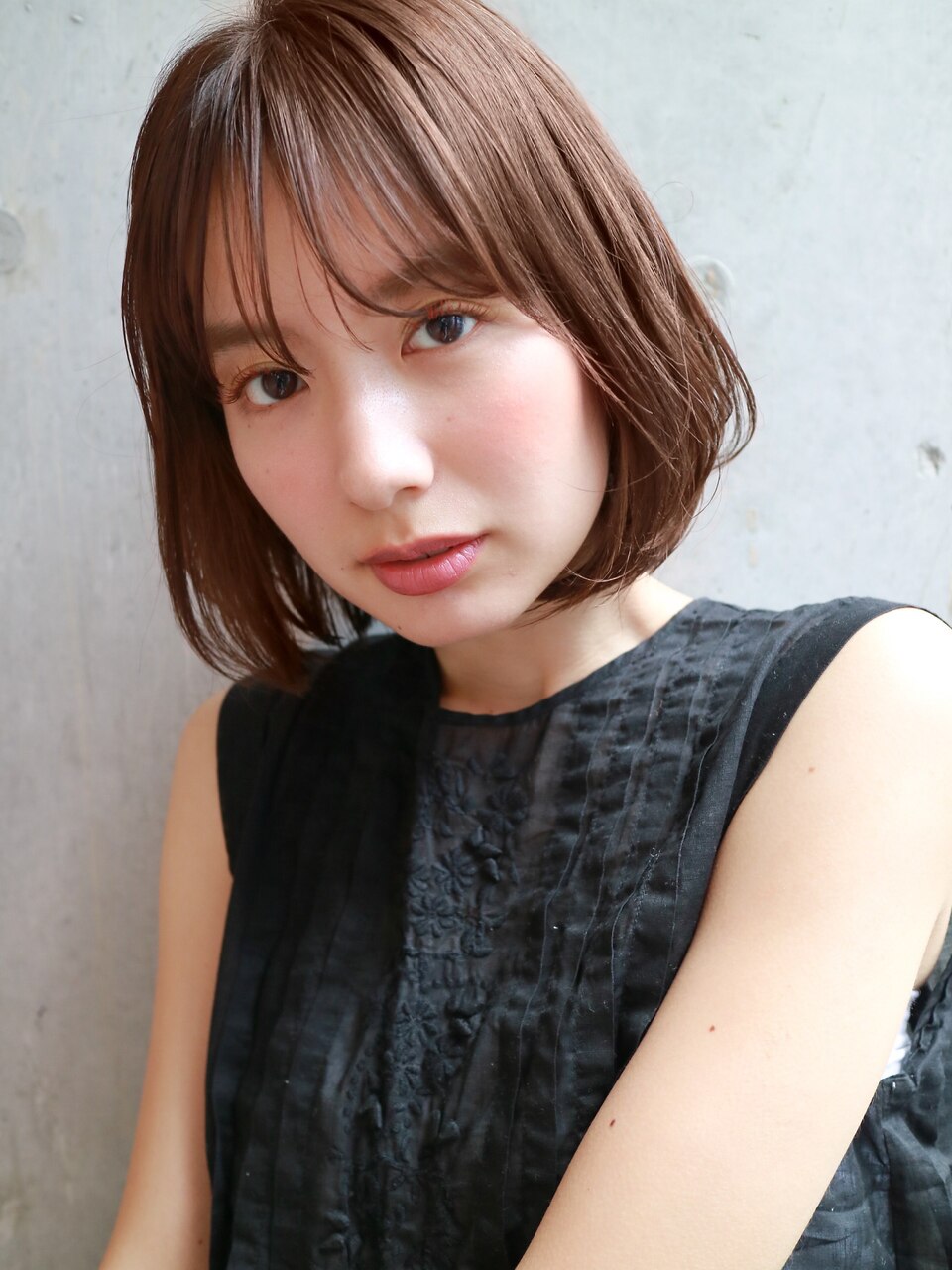 【DaVin中目黒】内巻きボブ　ココアブラウン
