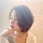 レイヤーの入ったボブ