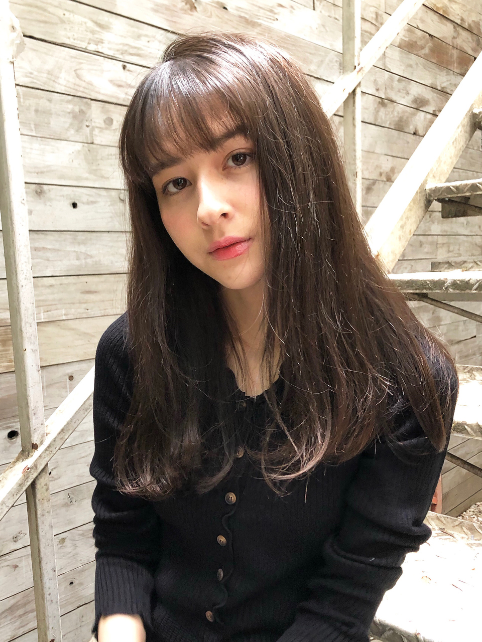 ワイドバングでおしゃれ前髪を手に入れよう 長さ別ヘアカタログ ホットペッパービューティーマガジン