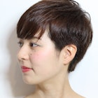 <倉敷・中島/Theia>ウェットな質感ハンサムベリーショート