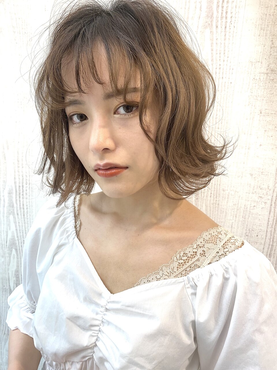 【MUSE】韓国風根元ふんわりゆる波巻きパーマ