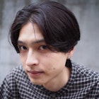 センターパートの綺麗めマッシュショートで今時のモテスタイル