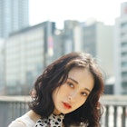 ブラックヘアーボブ