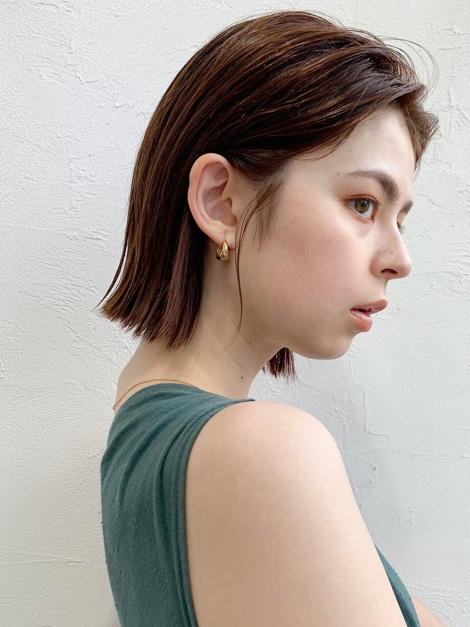 こなれ感と女性らしさをただよわせる大人ボブ！