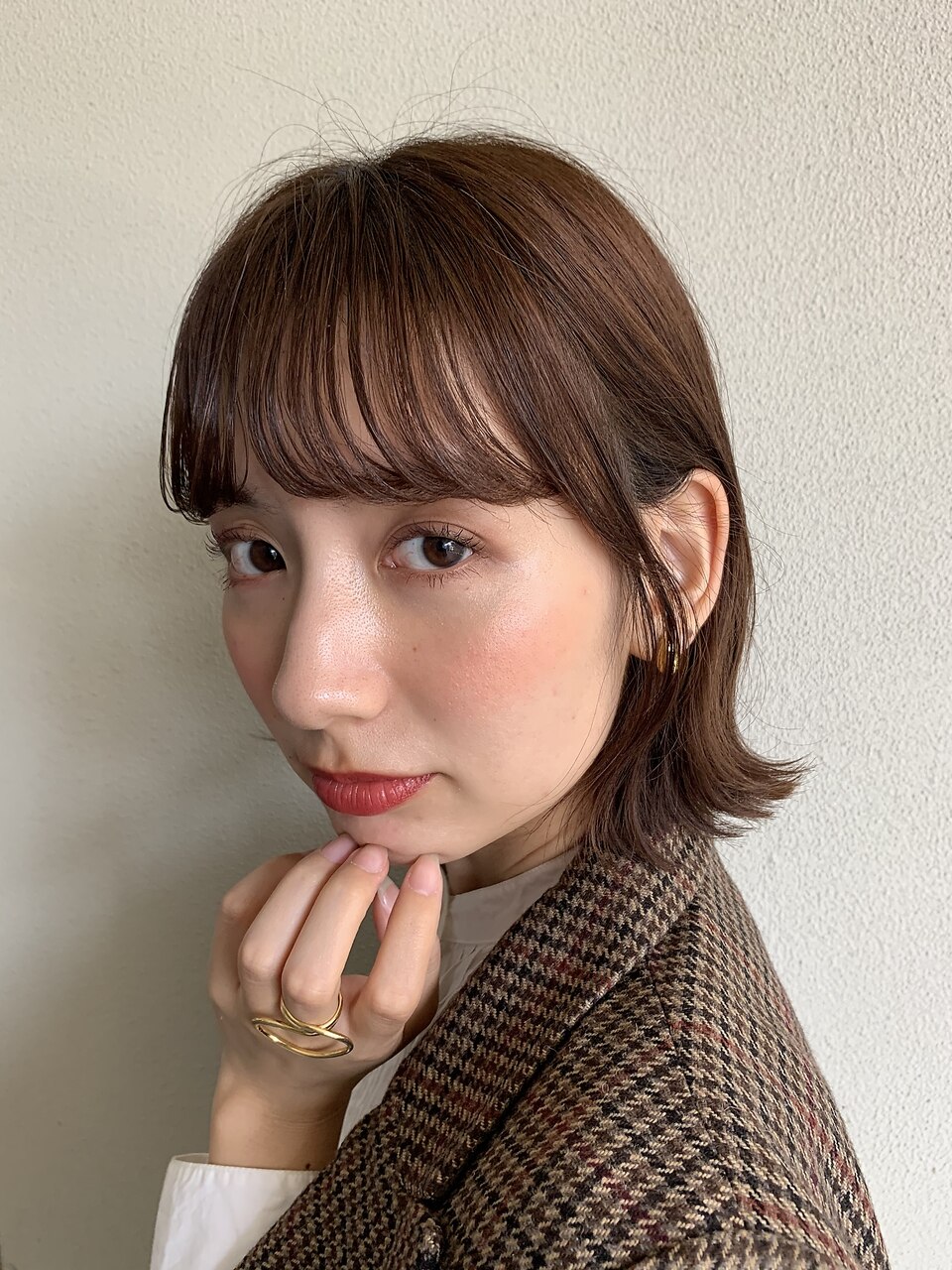 可愛い小顔外ハネボブ【apish長谷川祐三】