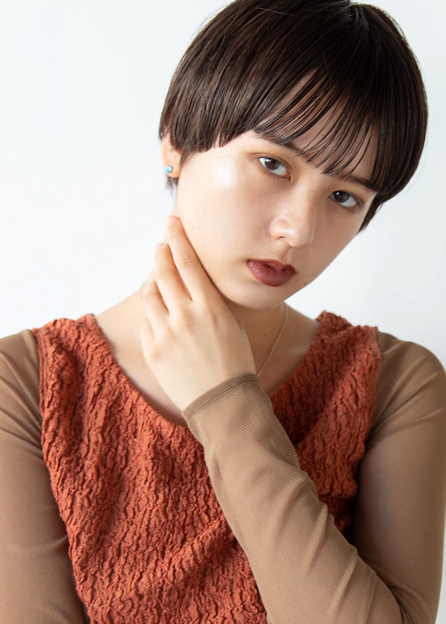 【loje】シースルーバング×小顔マッシュショート