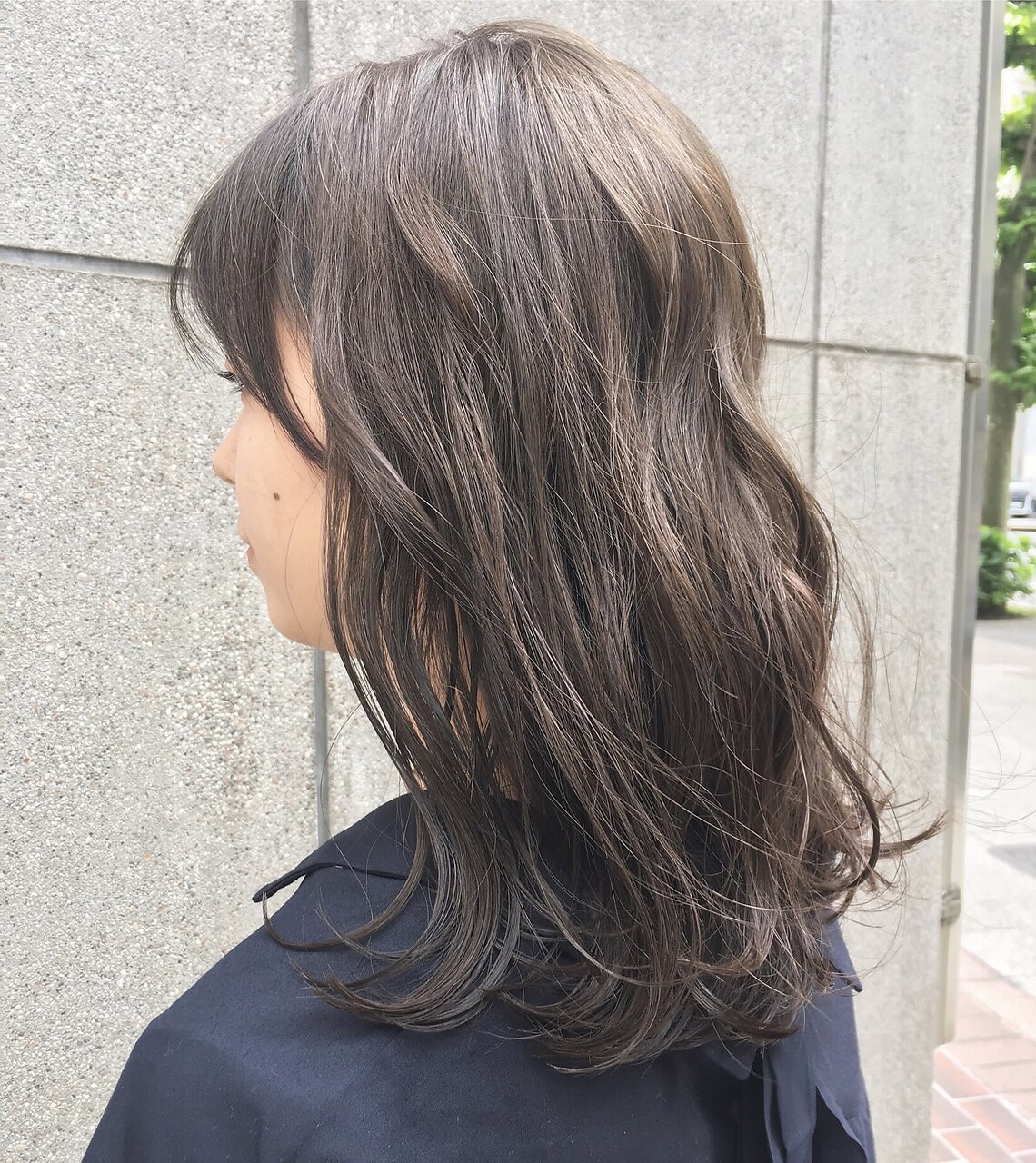 ブリーチなしでできるグレージュカラー 【カーキグレージュ 】